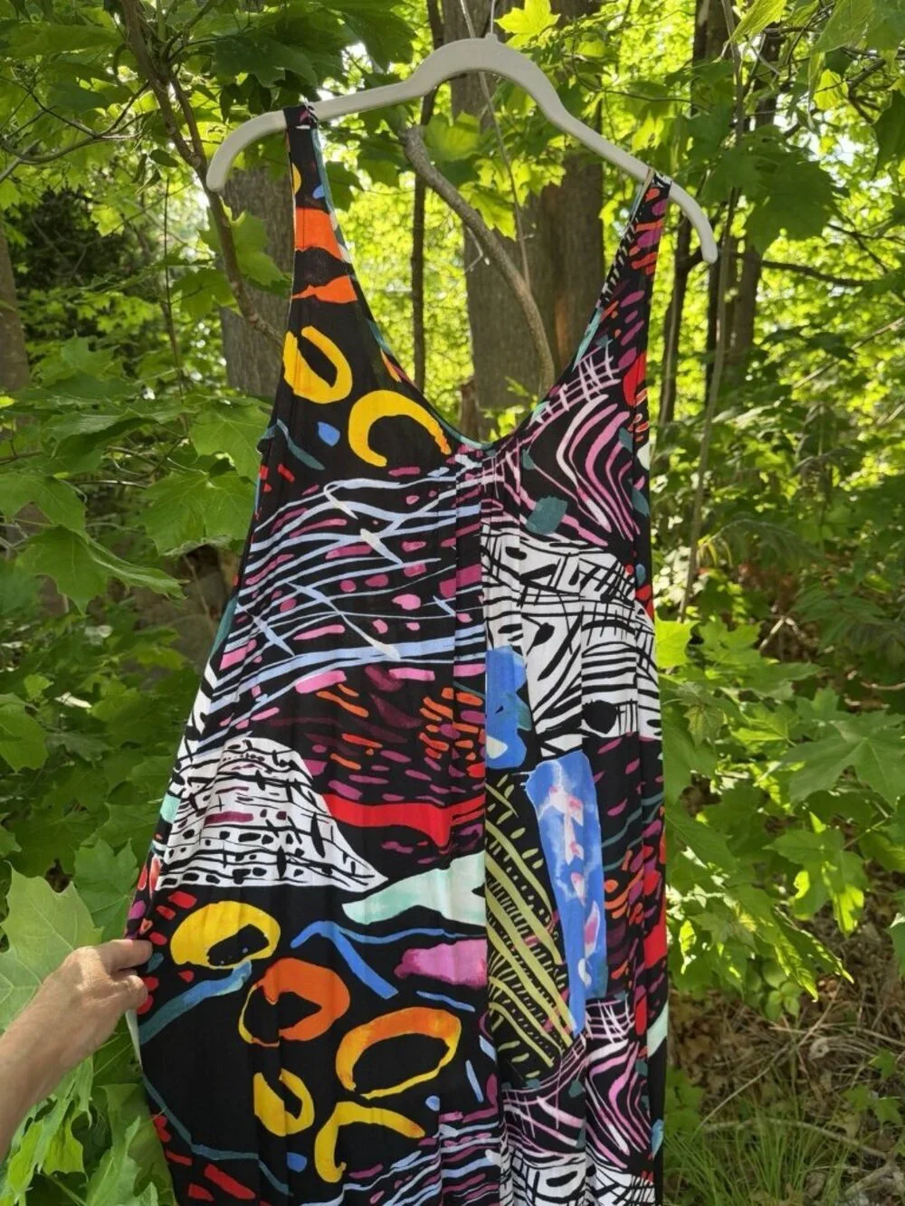 Vintage Y2K JAMS WORLD colorful graffiti graphic ILLUSION romper hawaiian S